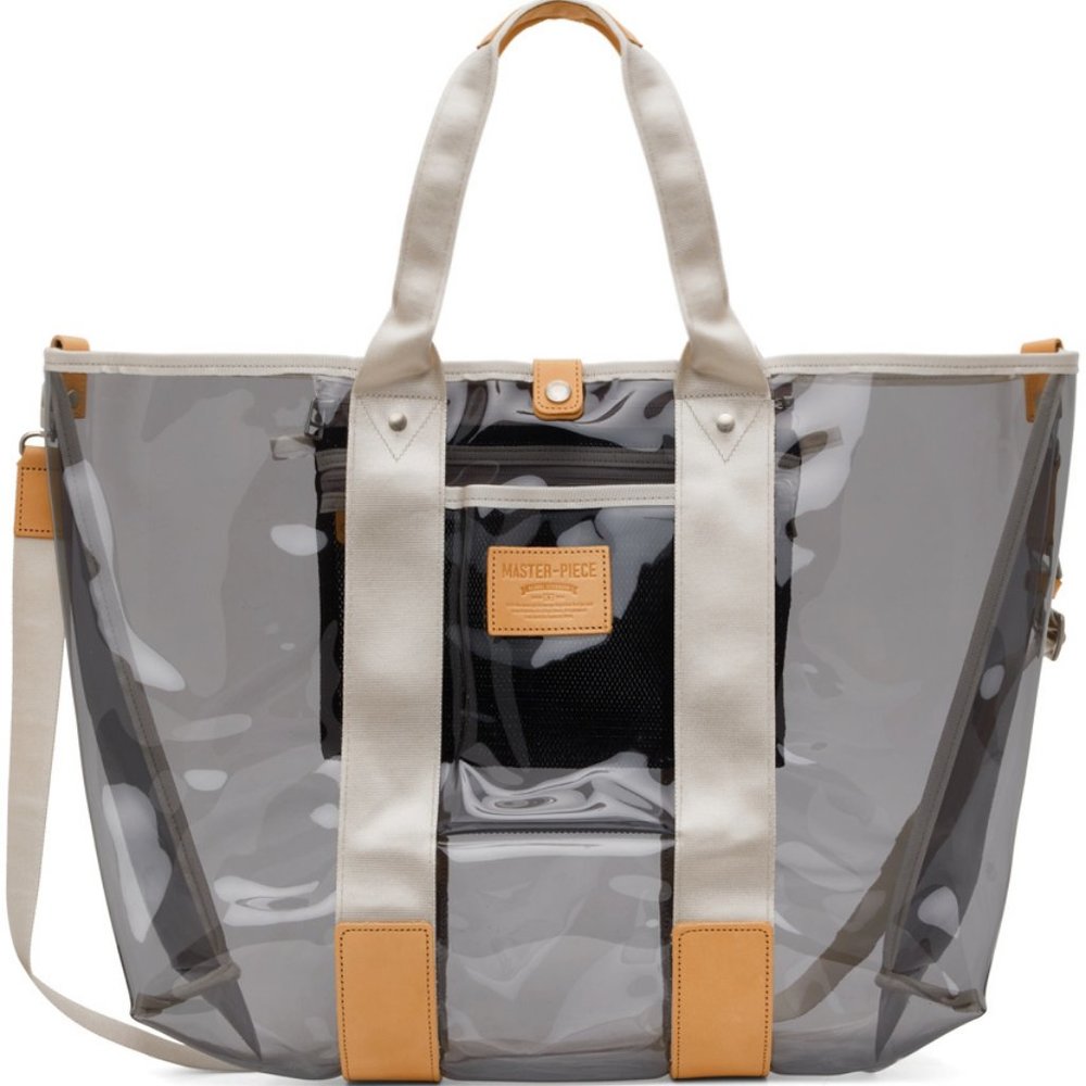 Master-Piece MSPC Transparent Liquid Tote Bag - SOLD OUT  NEW WITH TAGS